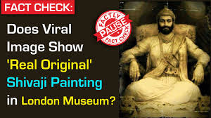 1067 x 1600 jpeg 198 кб. Fact Check Does Viral Image Show Rare Original Shivaji Painting In London Museum Youtube