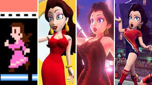 Evolution of Pauline in Super Mario Games (1981 - 2022) - YouTube