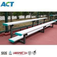 Currently, the best metal bench is the sunnydaze decor checkered. China Lp Series Guangzhou Act Metal Bench Seating For Playground China Indoor Gym Bleachers Aluminum Bleachers