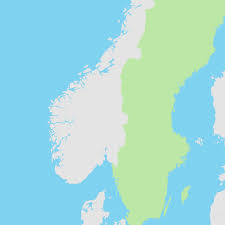 Sveriges vägnät på en karta. Interaktiv Karta Hitta Se