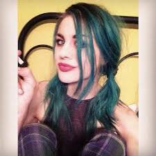 Frances Bean Cobain Green Hair Frances Bean Cobain Grunge Hair Green Hair