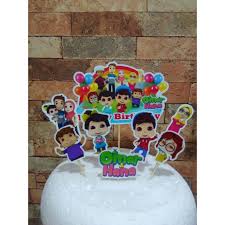 Namun, terimalah lagu pertama mereka dahulu, alhamdulillah! Omar Hana Cake Topper 004