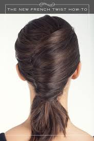 A french twist is a common updo hair styling technique. The New French Twist A Cool French Twist