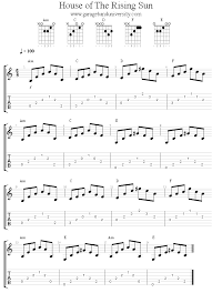 House of the rising son — odetta. The House Of The Rising Sun Chords Homelooker