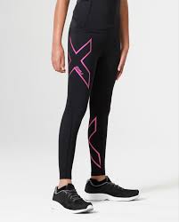 girls compression tights 2xu