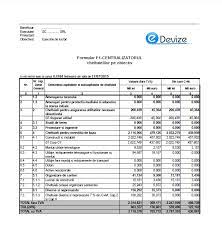 Programul #1 pentru devize de constructii si instalatii. Modele De Devize