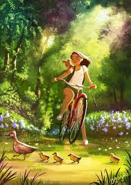 Living With Dog Illustrations Yaoyaomva Dreamy Art Cute Art Girls Cartoon Art