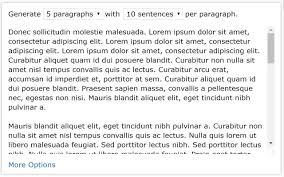 Lorem ipsum is just a placeholder text used to test the typesetting effect and has no actual meaning. Lorem Ipsum Generator Default Text