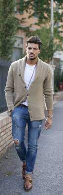 Maybe you would like to learn more about one of these? Street Style Cardigan Outfit Ideas For Men Casual Cardigans Mens Outfits Preppy Fall Outfits