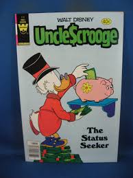 UNCLE SCROOGE 174 NM HIGH GRADE BARKS THE STATUS SEEKER 1980