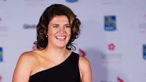 Canadian soccer star christine sinclair celebrates one of her 185 international goals. Christine Sinclair Allowhertoplay