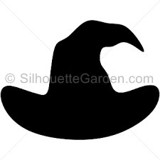 Witch Hat Silhouette Witch Hat Witch Hat Diy Silhouette Clip Art