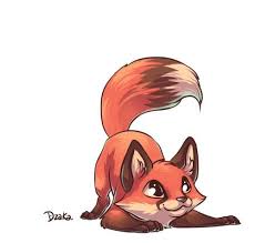 Pin By Aspen Griffin On Drawings Paintings Cute Fox Drawing Cute Drawings Fox Art