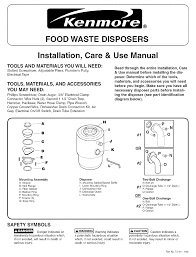Kenmore 6010 Installation Care Use Manual Pdf Download Manualslib