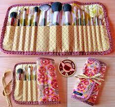Top 10 Diy Makeup Storage Ideas Top Inspired Diy Makeup Storage Makeup Brush Case Sewing Tutorials