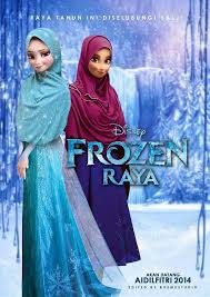 Anna And Elsa In Hijab Google Search Hijab Cartoon Princess Cartoon Anime Muslim