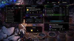 I just ran 40 silver melding tickets at the elder mender. Vip Fun Fright Ticket Where To Find And How To Use Monster Hunter World Mhw Game8