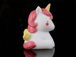 Kids Night Light With Unicorn Light Sitting On The Desk Top Bedroom Play Room School Prouct Size Height 4 75 X Width 3 X Depth 3 25 Walmart Com Night Light Kids