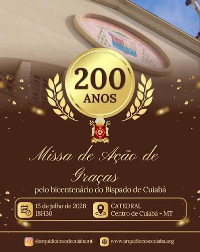 A Diocese de Cuiab&aacute; foi criada em 15 de julho de 1826, por meio da bula Sollicita Catholici Gregis Cura, do Papa Le&atilde;o XII. A decis&atilde;o elevou a ent&atilde;o Prelazia de Cuiab&aacute;