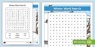 Maybe you would like to learn more about one of these? Winter Wordsearch Word Search Primary Resources