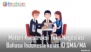 Sebentar, kak, saya cek berikut ini yang termasuk kalimat yang santun dalam bernegosiasi adalah.… a. Materi Konstruksi Teks Negosiasi Mapel Bahasa Indonesia Kelas 10 Sma Ma Bospedia