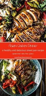 Asian Chicken Sheet Pan Dinner Recipe Sheet Pan Dinners Recipes Sheet Pan Dinners Chicken Sheet Pan Dinners