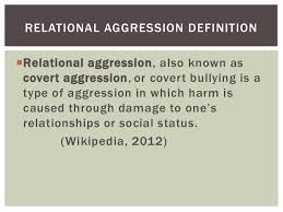 Relational Aggression