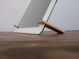 Bloct Wooden Tablet Stands Wood Ipad Stand Wood Diy Wood