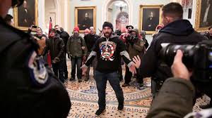 Januar als teil eines schamanischen rituals. Qanon Emerges As Recurring Theme Of Criminal Cases Tied To Us Capitol Siege Abc News