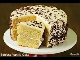 Eggless Vanilla Cake Recipe How To Make Vanilla Cake Without Eggs Recipe Eggless Vanilla Cake Recipe Eggless Desserts Cake Recipes