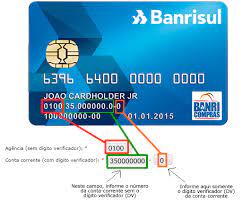 O banrisul oferece os cartões banrisul compra, e também os com a bandeira visa ou mastercard, que são o banco irá analisar a sua proposta e caso o cartão seja aprovado dentro de alguns dias você. Exemplo De Cartao Do Banrisul Para Informacao Dos Dados Bancarios