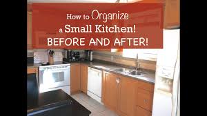 how to organize a small kitchen