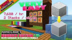 Best Concrete Farm Minecraft Bedrock Edition All Platforms Youtube Deploy your custom texture packs on one of tynker's bedrock, also known as hard rock or adminium, is a block that is impossible to collect or break when in survival mode. best concrete farm minecraft bedrock edition all platforms