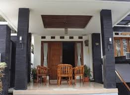 Pengen rumah makin aman ? Pilar Batu Alam Desain Rumah Tropis Minimalis Modern In 2021 Architect Design Home Room Design Architect
