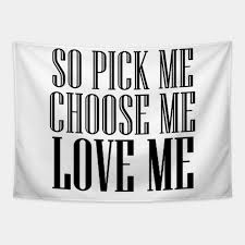 Choose me quotes love me quotes grey quotes grey anatomy quotes grey's anatomy relationship quotes life quotes greys anatomy cast in my feelings. So Pick Me Choose Me Love Me Meredith Grey Quote Tapestry Teepublic