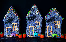 In small infrequent doses, it is ok to give brown rice as an occasional treat. Rice Krispie Treat Haunted Houses