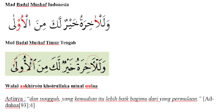 Mad badal dalam tinjauan bahasa berasal dari kata mad dan badal. Surat Yasin Dan Tajwid Nya 31 Ogos 2019