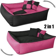 Dog Bed Soft Washable Reversible Dog Bed