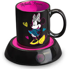 Disney Minnie Mouse Mug Warmer With Mug Walmart Com Minnie Mouse Mug Mickey Mouse Mug Disney Kitchen