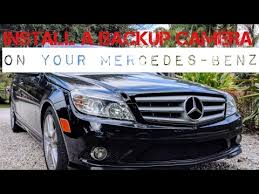 Install Backup Camera On Mercedes C Class 2007 2013 Early 2013 Late 2014 See Notes Youtube