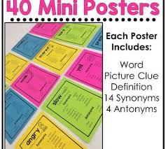 Thesaurus Word Charts By The Stellar Teacher Company Teachers Pay Teachers Thesaurus Words Descriptive Words Words