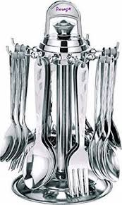 This set of 29 stainless steel kitchen tool comes with measuring cups and silver spoons. 8 Best Cutlery Sets In India Ideas Best Cutlery Set Cutlery Sets Cutlery