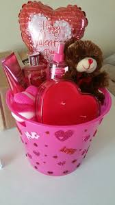Birthday Present Ideas For Girlfriend Uk Great Valentines Gift For Your Love One Everything Except For The Candle Was From D Diy Valentines Gifts Valentines Day Baskets Valentine S Day Gift Baskets