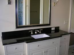 15 bathroom countertop ideas for every kind of home. Bathrooms Black Granite Countertops Design Ideas