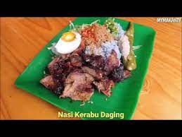 Dari warnanya yang unik ini saya ingin membagikan resep nasi ungu tersebut kepada pembaca setia resepi nasi hidangkan nasi kerabu bersama sambal tumis, sambal kelapa, sambal cili dan lauk pauk seperti telur masin, solok lada, ayam goreng kunyit, daging bakar. Nasi Kerabu Mok Su Youtube