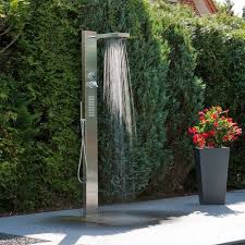 Ideal Dusche Ibiza Wpc Mit Fussbetatigung Bodenplatte 589 00 In 2020 Aussenpool Dusche Bodenplatten