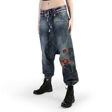 Desigual Cropped Embellished Denim Jeans In 2019 Bohemian