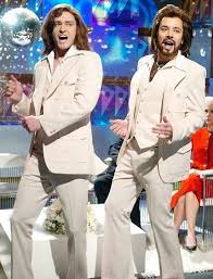 A Night At The Roxbury What Is Love Jim Carrey Talkin It Up On The Barry Gibb Talk Show Love This Snl Skit With Images Saturday Night Live Snl Funny Snl Skits