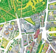 Maybe you would like to learn more about one of these? Panorama Berlin Thematische Stadtplane Typoly