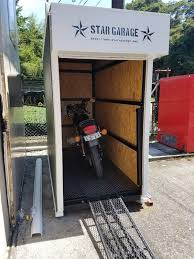 stargarage製作 1台用 バイクガレージ 防犯仕様 ヤフオク バイクガレージ ガレージ シャッター